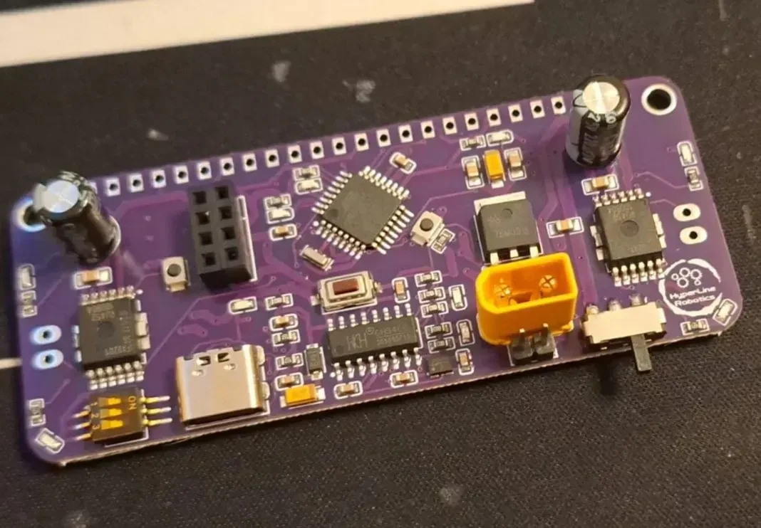 HyperControl robotics controller PCB