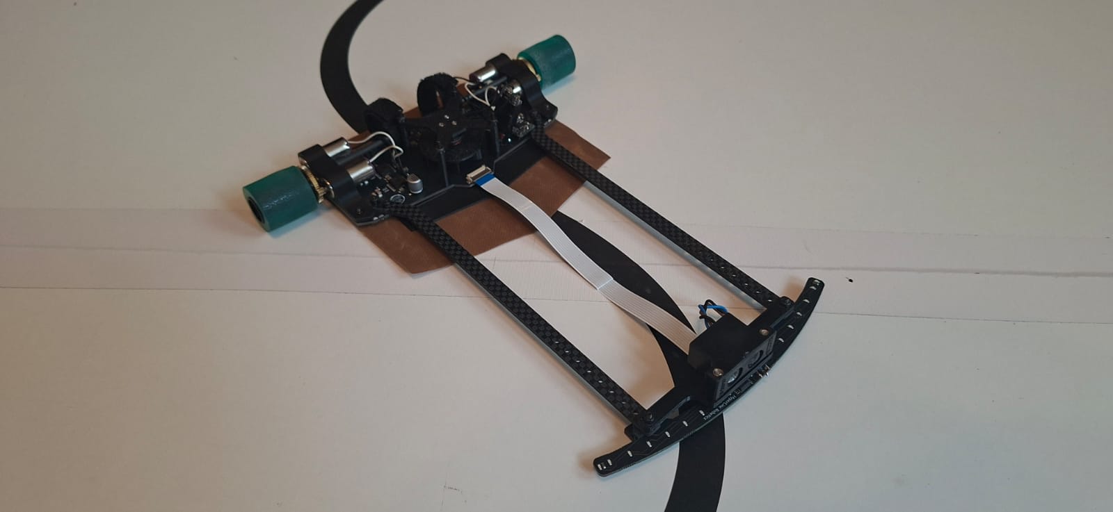 HLR V7 competition line follower on a track